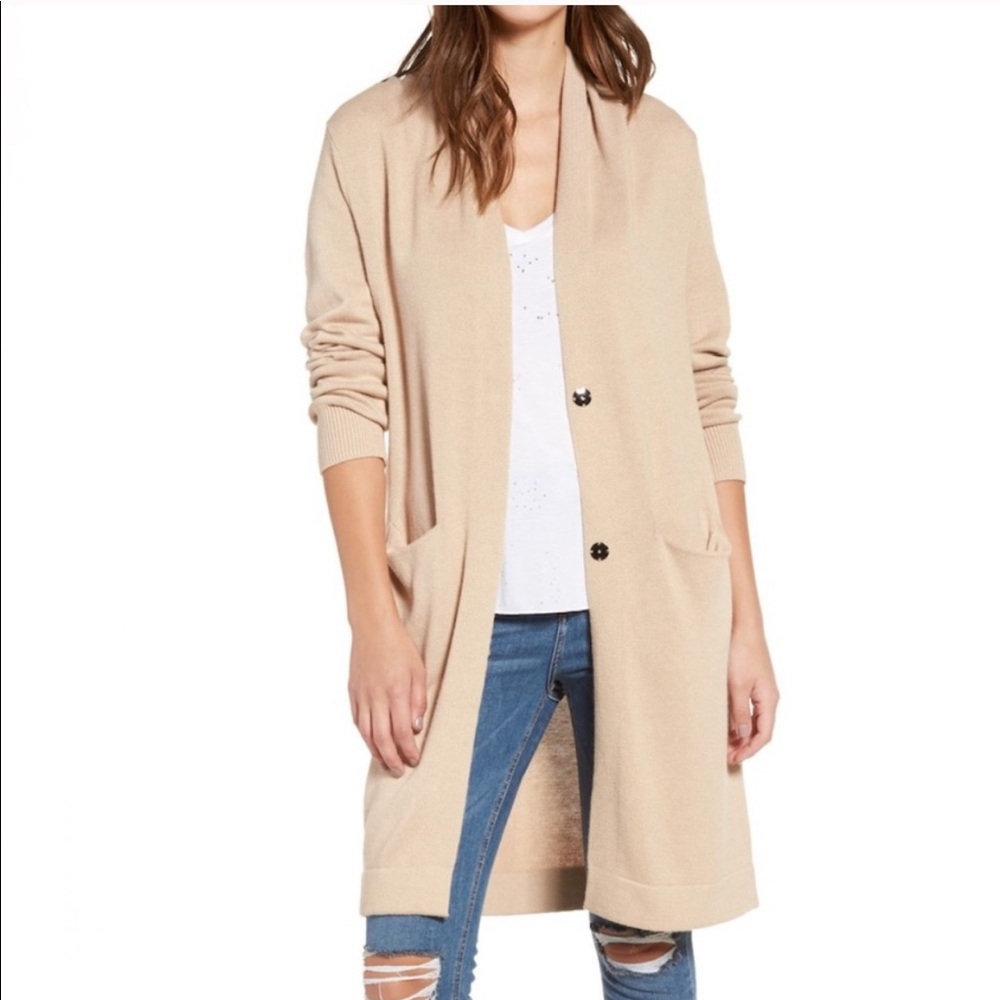 Leith shawl cardigan
